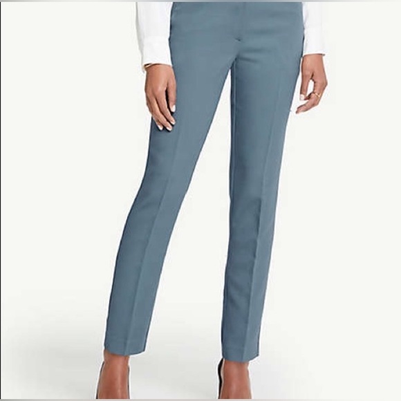 Ann Taylor Factory Signature Ankle Pin Striped Pant - Picture 9 of 9